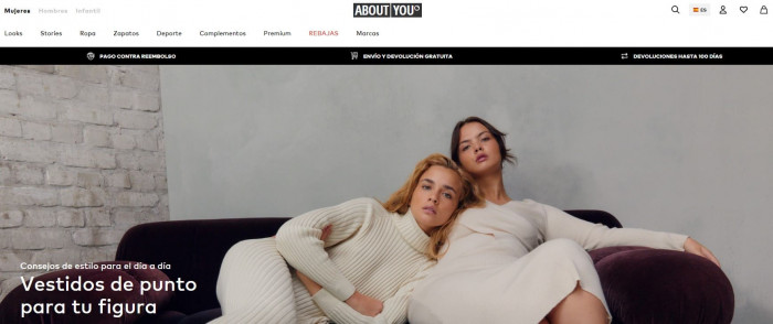 Rebajas en la tienda online About You