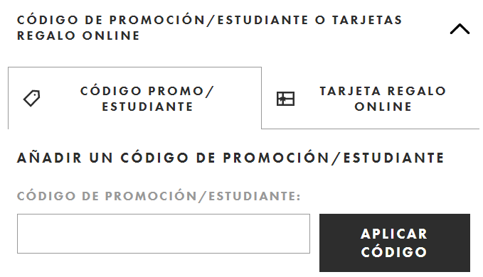 Cómo usar el código promocional ASOS