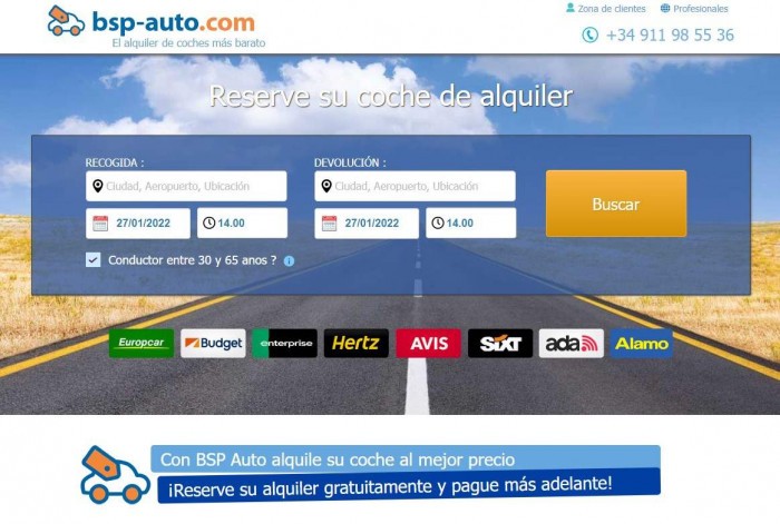 BSP Auto códigos descuento en alquiler de coches