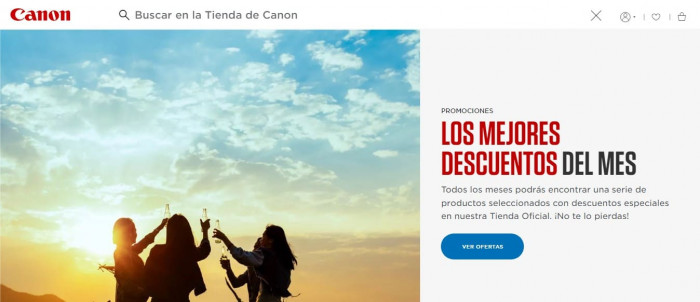 Decuentos en la tienda online Canon