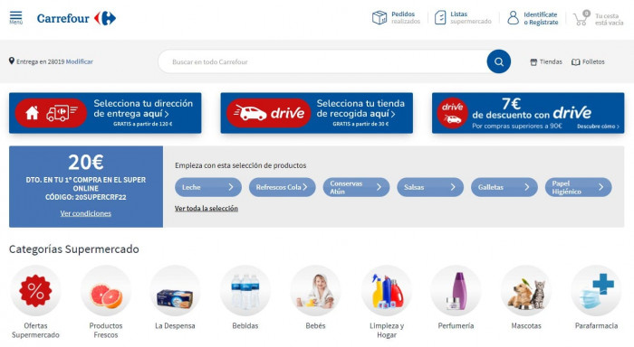 Código promocional Carrefour