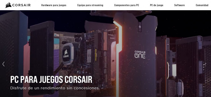 Ventas PC para juegos Corsair