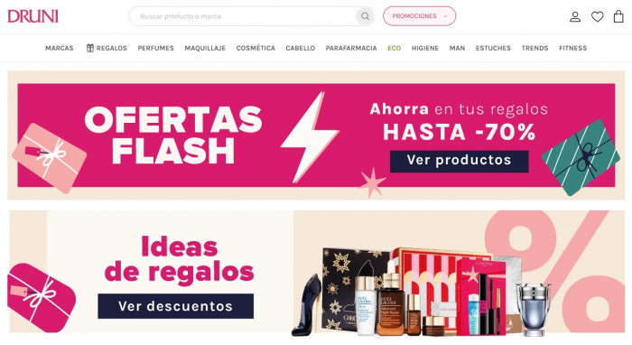 Ofertas flash Druni Hoy ⚡️ Colonias, cosméticos con descuento ▻hasta las  23:59 28/02/24 ▫