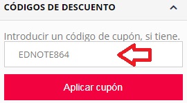 ?Como usar el codigo de descuento Edwaybuy?