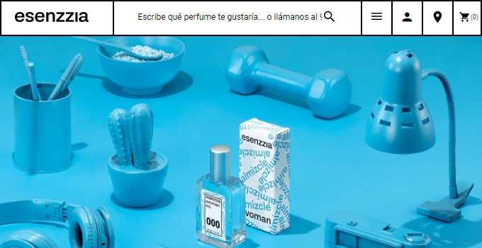 Pagina de inicio Esenzzia Perfumes