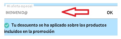 ?Como usar el codigo de descuento La Redoute?