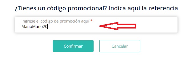  ?Como usar el codigo de descuento ManoMano?