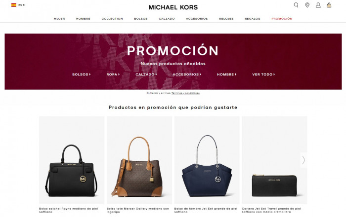 ofertas michael kors