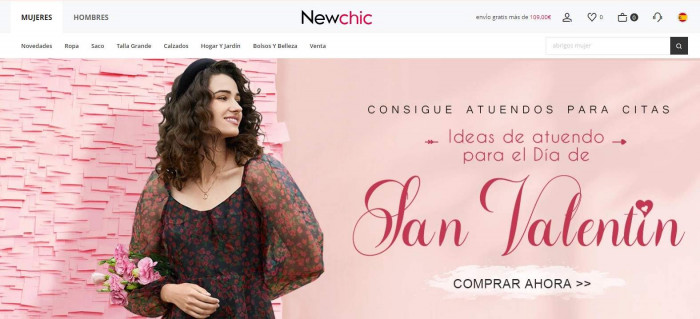 Rebajas en la tienda online de Newchic