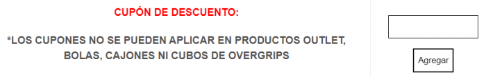 Cómo usar el código promocional Padel Nuestro