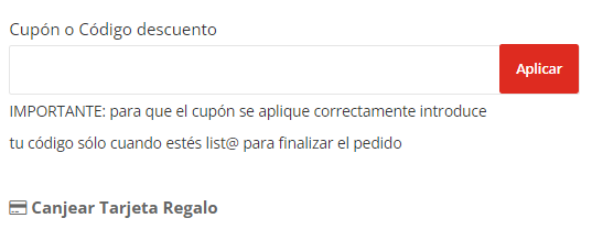 Cómo usar el código promocional Primor