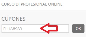 ?Como usar el codigo de descuento Profesional DJ?