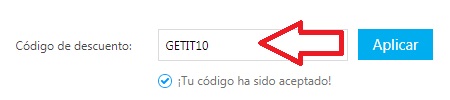 ?Como usar el codigo de descuento Senetic?