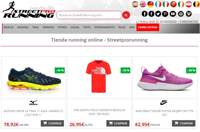 Fitness Codigo Descuento Streetprorunning Cupon Streetprorunning