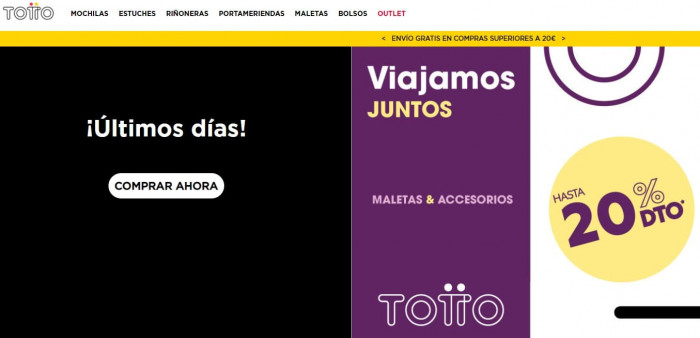 Código promocional Totto