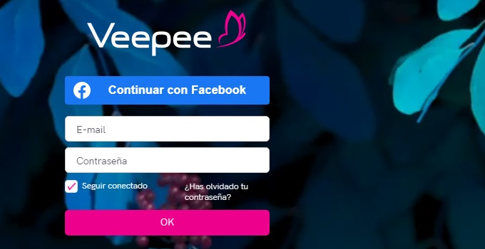 Pagina de inicio Veepee